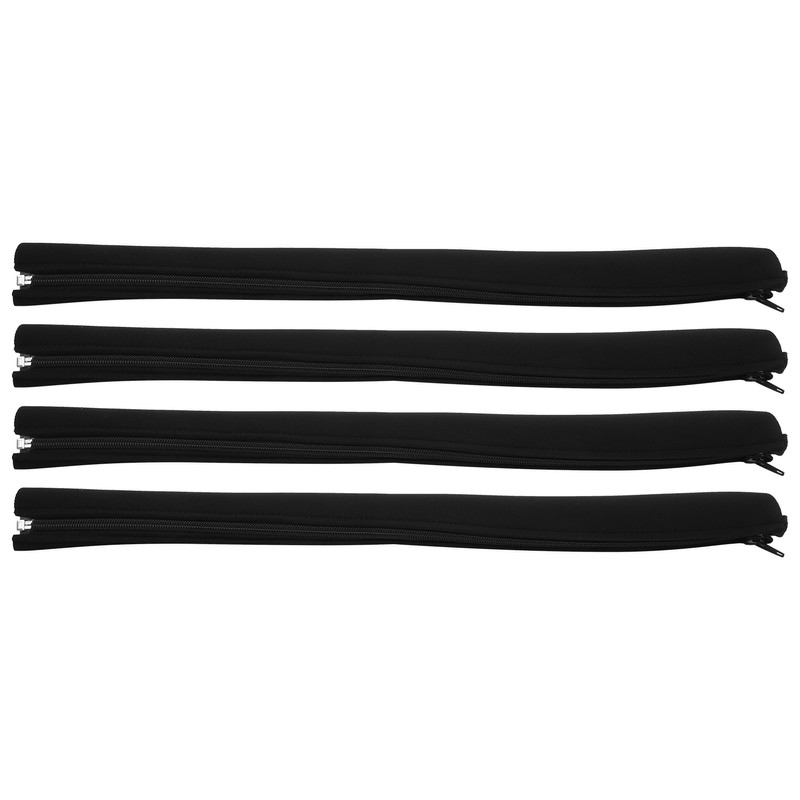 4Pcs Cord Organizer Management Sleeve Cable Cover with Zipper Protective