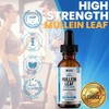 Mullein Leaf Extract for Lungs - Mullein Leaf Liquid Drops
