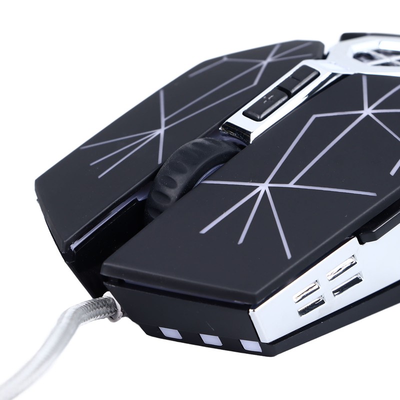 Mechanical Gaming Mouse Precise Control Quick Response RGB Ergonomic Wired