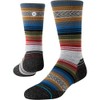Stance Light Wool Crew, Light Wool - Black Red