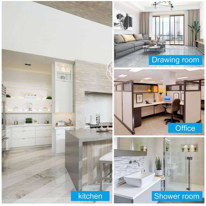 Jamiikury 6-1/8 Inch Diamond Tile Hole Saw Drill Bits, Suitable