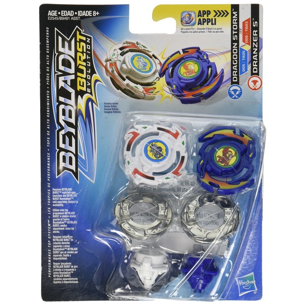 Beyblade Burst Evolution Dual Pack Dragoon Storm and Dranzer S