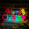 Mvorixa Merry Christmas Neon Sign, Dimmable LED Christmas Lights Neon