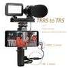 Microphone Adapter TRS Female to TRRS Male 3.5mm Mic Audio