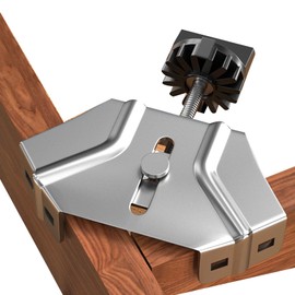 Right Angle Clamp - 90 Degree Woodworking Tools,Ergonomic Heavy-Duty Tool with Adjustable Precision Accessories for Picture-Framing, Cabinet-Making Framing Carpentry