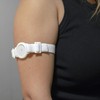 Sensor Armband Holder/Protector Compatible with Freestyle Libre 1/2 - White