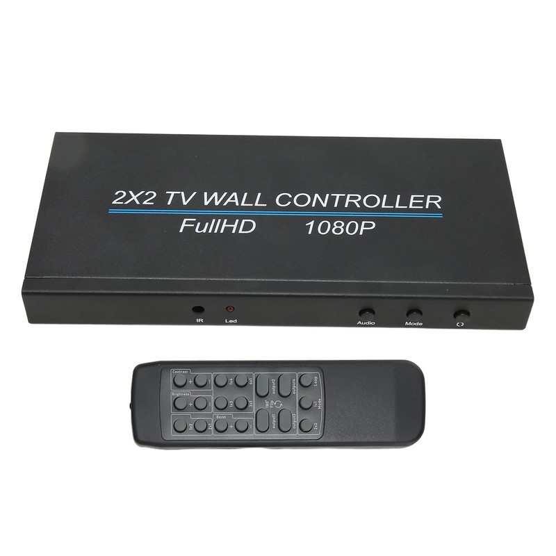 2x2 TV Wall Controller HD Multimedia Interface Plug and Play