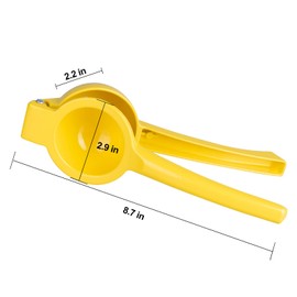 Buzazzy Metal Lemon Squeezer Lemon Juicer Lime Squeezer, Manual Juicer Citrus Squeezer, Premium Quality Hand Juicer