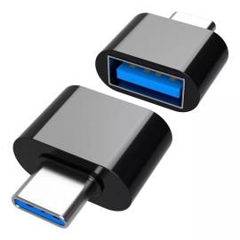 Mercader Digital 2 Pzs Adaptador Usb A Tipo C Otg 3.0 Conector Celular Tablet