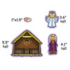 Nativity Felt Figures Flannel Board Stories 25 Pieces Christmas Scene