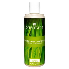 Orientana - Natural Hair Conditioner Ginger & Lemongrass | Vegan Sulphate Free Hair Loss Treatment For Women For Shiny Hair | Moisturising Strengthening Softening Nourishing - 210ml