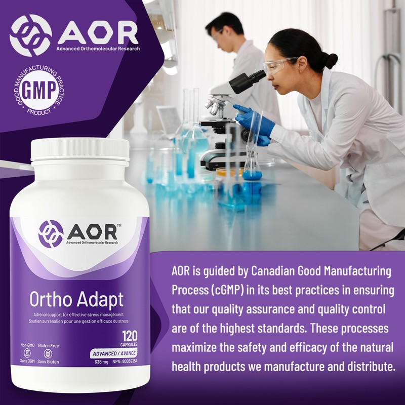 AOR AOR Ortho Adapt 638mg, 120 Caps 30-Day Supply -