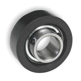 Rubber Mounted Bearing, Ball, 1" Bore