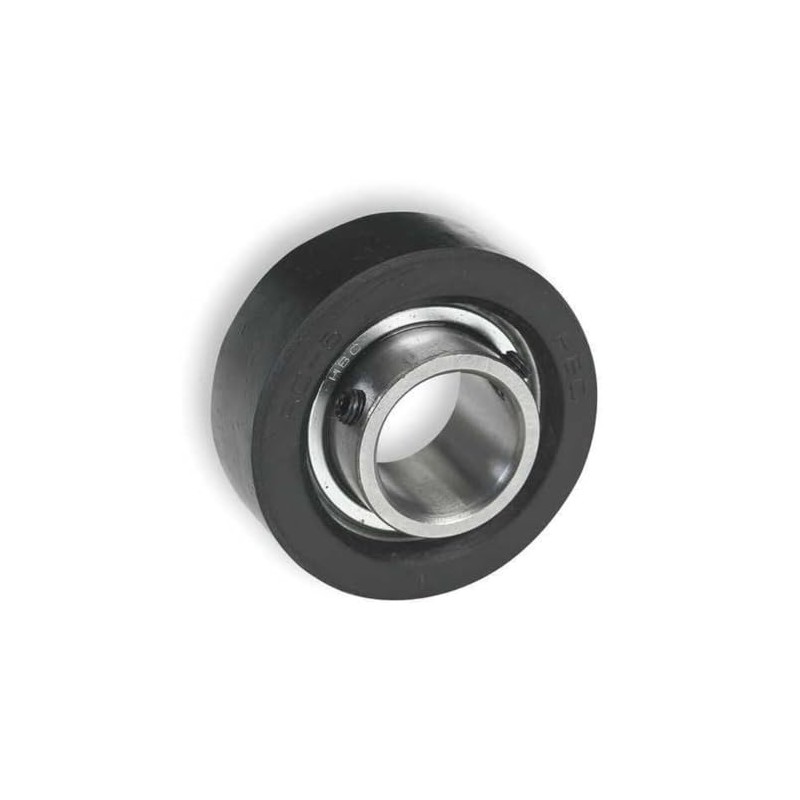 Rubber Mounted Bearing, Ball, 1" Bore