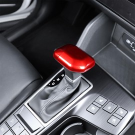 Amzcar Premium Car Gear Shift Knob Cover Compatible with Kia Sportage 2026 K4 2024-2026 Accessories, Heat-Resistant Anti-Fade & Shock Absorption (Red)