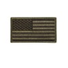Olive Drab US Regular Flag Patch with Hook Loop Closure