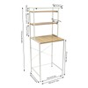3 Tier Over The Washer and Dryer Storage Shelf Utility