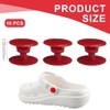 UZEXYO 10Pcs Rivets,Rivets Resin Easy DIY Fix,Replacement for Plastic Shoes