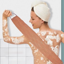 Esponja neta africana 3pcs salvador de mano de obra larga ancho de tela africana malla plegable esponja neta exfoliante africana para hombres mujeres 