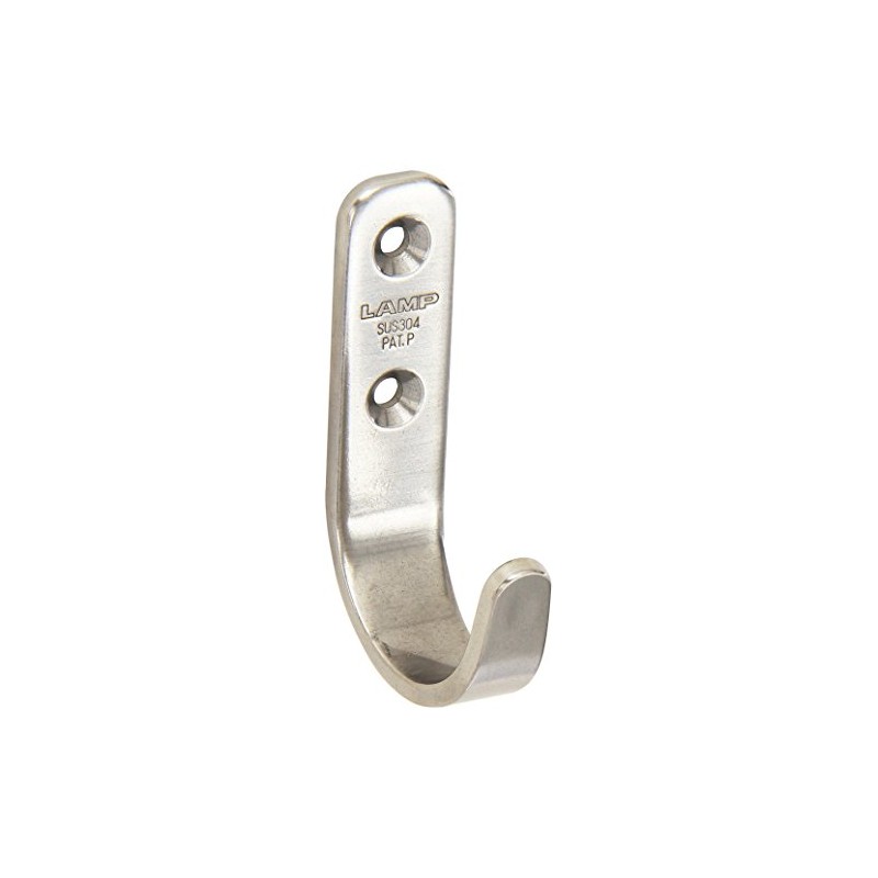 Sugatsune, Lamp HJT-70 Hooks, 304 Stainless Steel, Satin