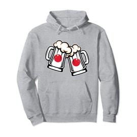 Japan Flag Beer Mug - Cool Japanese Beer Pullover Hoodie