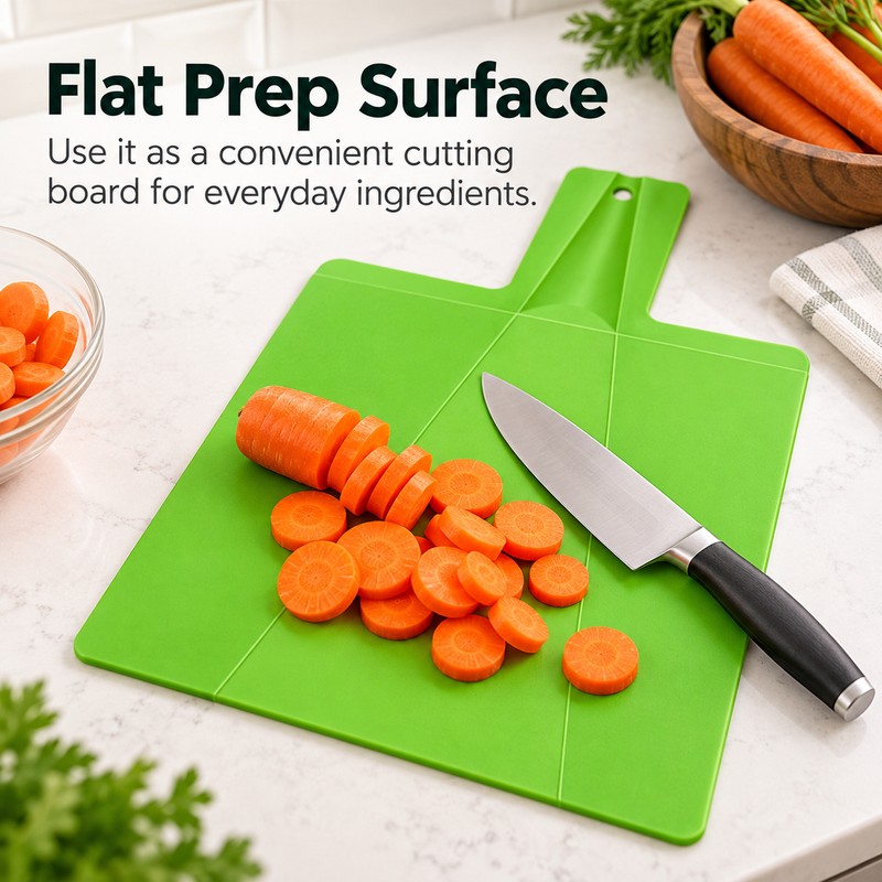 Folding Cutting Board for Everyday Food Prep – Foldable Chopping