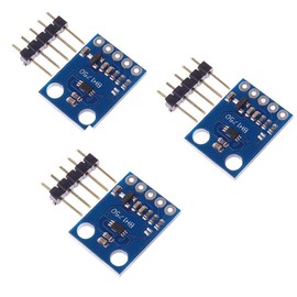 Hailege 5pcs GY-302 BH1750 BH1750FVI Digital Light Intensity Light Brightness Sensor Illumination Module