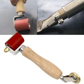 KOBSAINF Seam Roller 40mm Silicone Seam Roller/6mm Brass Detail Penny Roller,Smoothing Combo Seam Roller Tool for PVC/TPO/EPDM Single Ply Roofing Tools and Tape Hot Air Tools