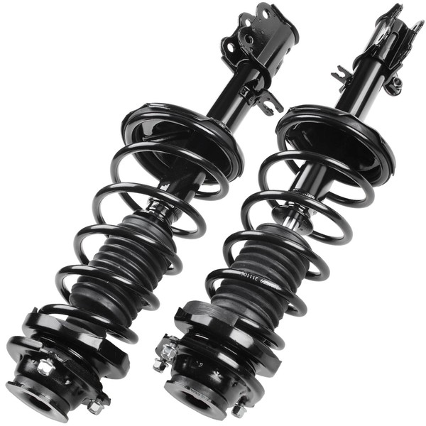 A-Premium Rear Pair (2) Complete Strut & Coil Spring Assembly