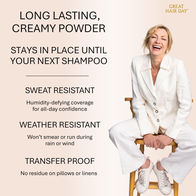 Joan Rivers Great Hair Day Root Touch Up Powder –