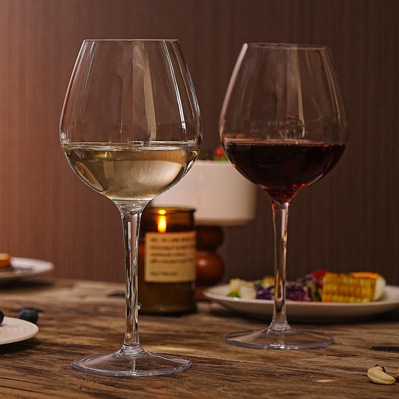 MICHLEY Unbreakable Stemmed Wine Glass 100% Tritan Plastic Dishwasher available