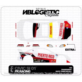 HONDA CIVIC SI Custom Universal WaterSlide Decal for hot wheels 1/64 Scale 012