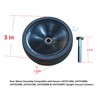 Rear Wheel Assembly Compatible with Hoover UH74210M, UH74215M, UH74200M &