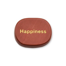 Inspirational Stones with Words Happiness Stone Rock Engraved Encouragement Stone for Best Friend Birthday Christmas Gifts for Bestie Brother Sister Faith Worry Stones Gift for Mom Dad Blessing Stone