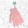 Guantes Exfoliantes de Baño de Poliéster 4 Piezas para Ducha