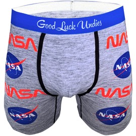 Good Luck Undies Men's NASA Boxer Brief Underwear, Extra Large