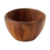 Continenta Acacia Wood Bowl, Dark Brown, One Size