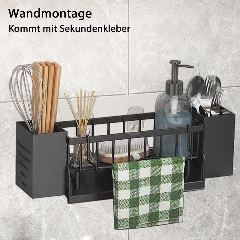 Koolkasa Kitchen Sink Organiser with Storage Tube