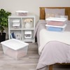 Sterilite 30 Pack Storage Box, 12 Quart Stackable Tote, Clear