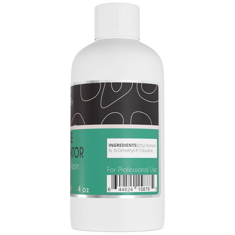 Karlash Professional Nail Gel Glue Resin Activator 4 oz Made