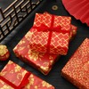 JarThenaAMCS 6 Sheets Chinese New Year Wrapping Paper -Not Roll-