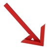 Center Gauge 105mm 45° 90° Aluminum Alloy Line Ruler Measuring