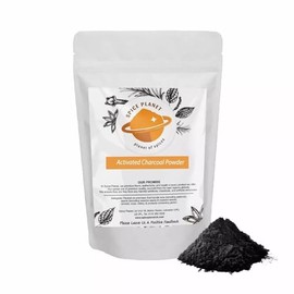Activated Charcoal Powder Natural Food Grade Spice Planet® Free UK P&P UK (90g)