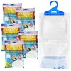 x5 Disposable Wardrobe Dehumidifier Hanging Bags - Specially Designed to