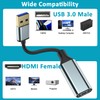 Herfair USB to HDMI Adapter for Monitor USB 3.0 to