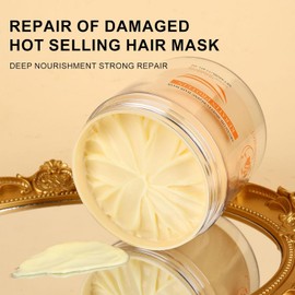 Mascarilla Capilar de Colágeno y Aceite de Argán Tratamiento para Cabello Seco y Dañado 500 ml + Aceite Capilar Apto para Todo Tipo de Cabello 60 ml