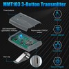 MMT103 3-Button Transmitter Replace for Mighty Mule MMT103 Remote, Compatible
