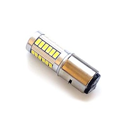 S2 12V Super Bright LED Headlight bulb 5-sided for Chinese Scooter & ATV 50cc 150cc 250cc for TAO Znen Jonway Tank Baron etc 1-pack