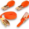 all-around24 Lashing Strap - 7.5 m Lashing Straps with Ratchet