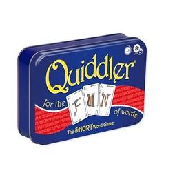 Quiddler Card Games for Kids - Collectors Tin, Playing Cards Word Games, Deck of Cards, Fun Family Games for Kids and Adults, Game Night, Travel Games, Multi-Player, Ages 8+